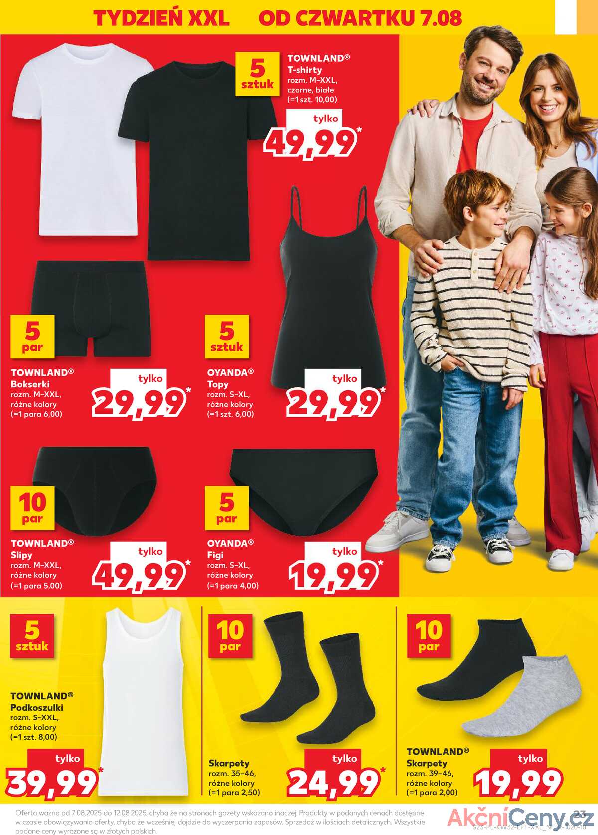 Leták Kaufland Polsko 7.8.-12.8.2025 - Noviny týdne strana 23