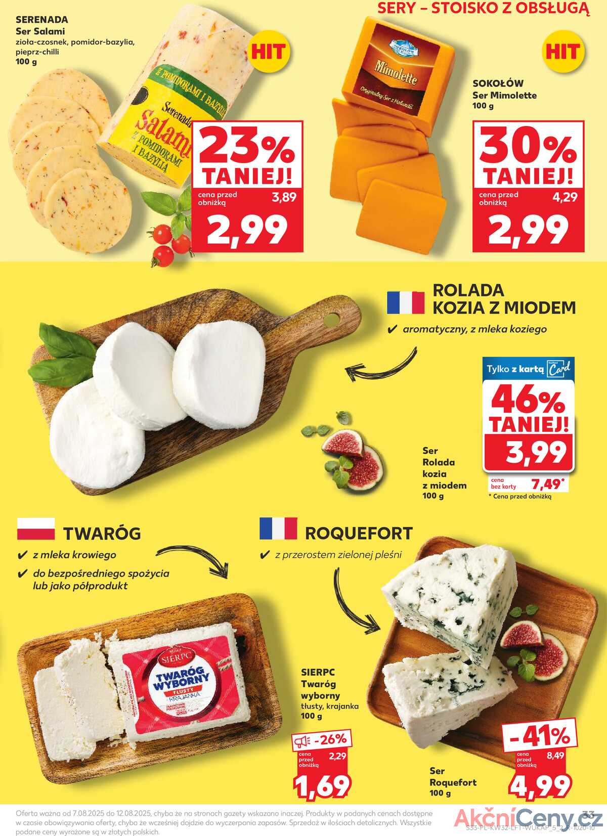 Leták Kaufland Polsko 7.8.-12.8.2025 - Noviny týdne strana 33
