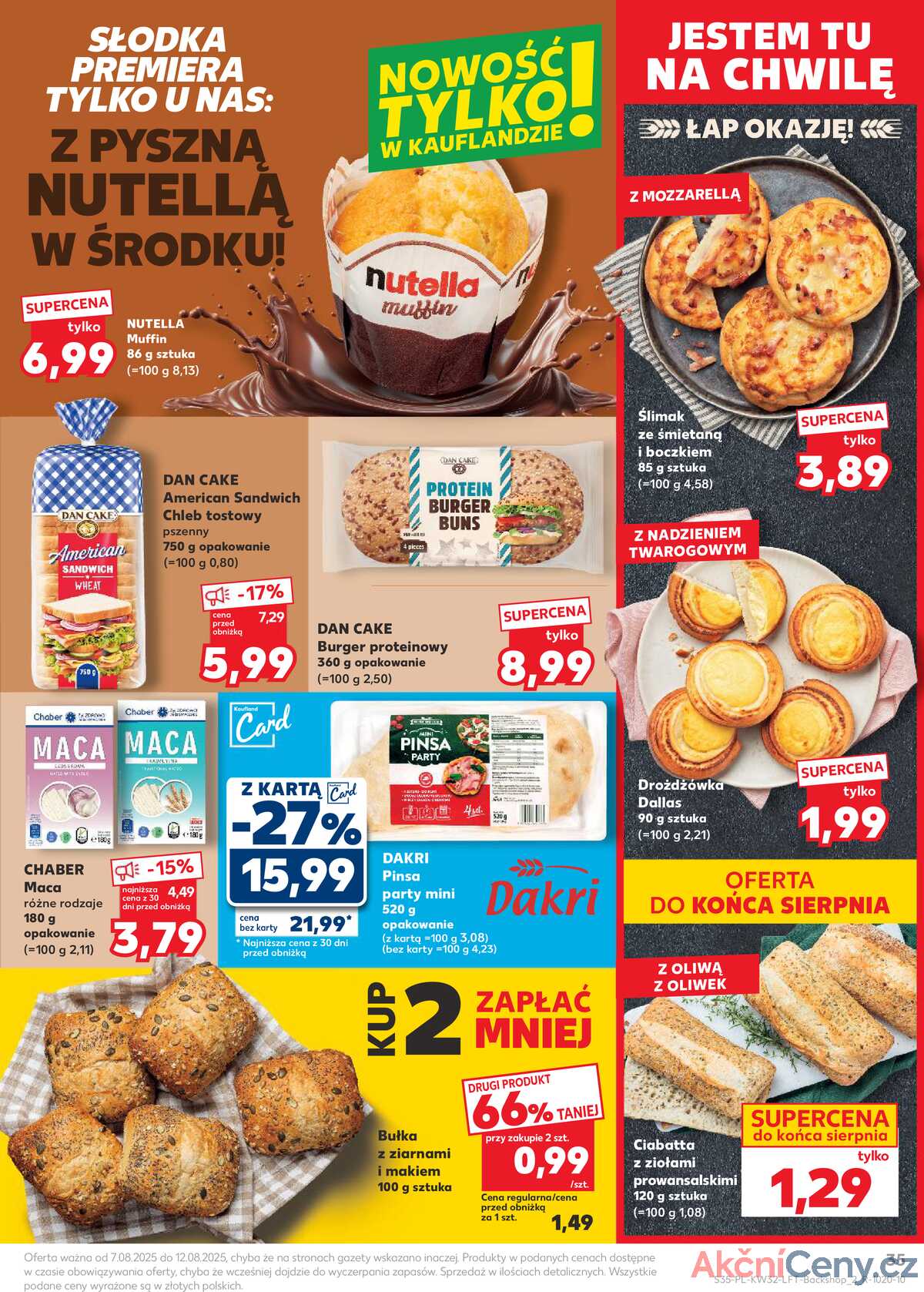 Leták Kaufland Polsko 7.8.-12.8.2025 - Noviny týdne strana 35