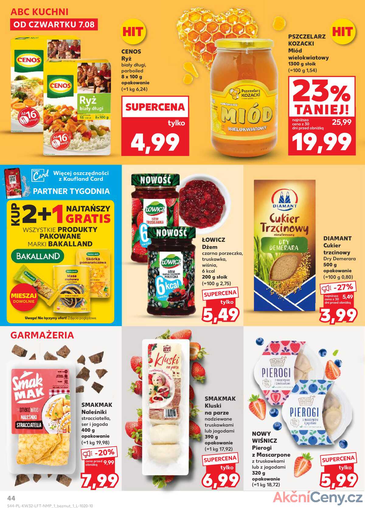 Leták Kaufland Polsko 7.8.-12.8.2025 - Noviny týdne strana 44