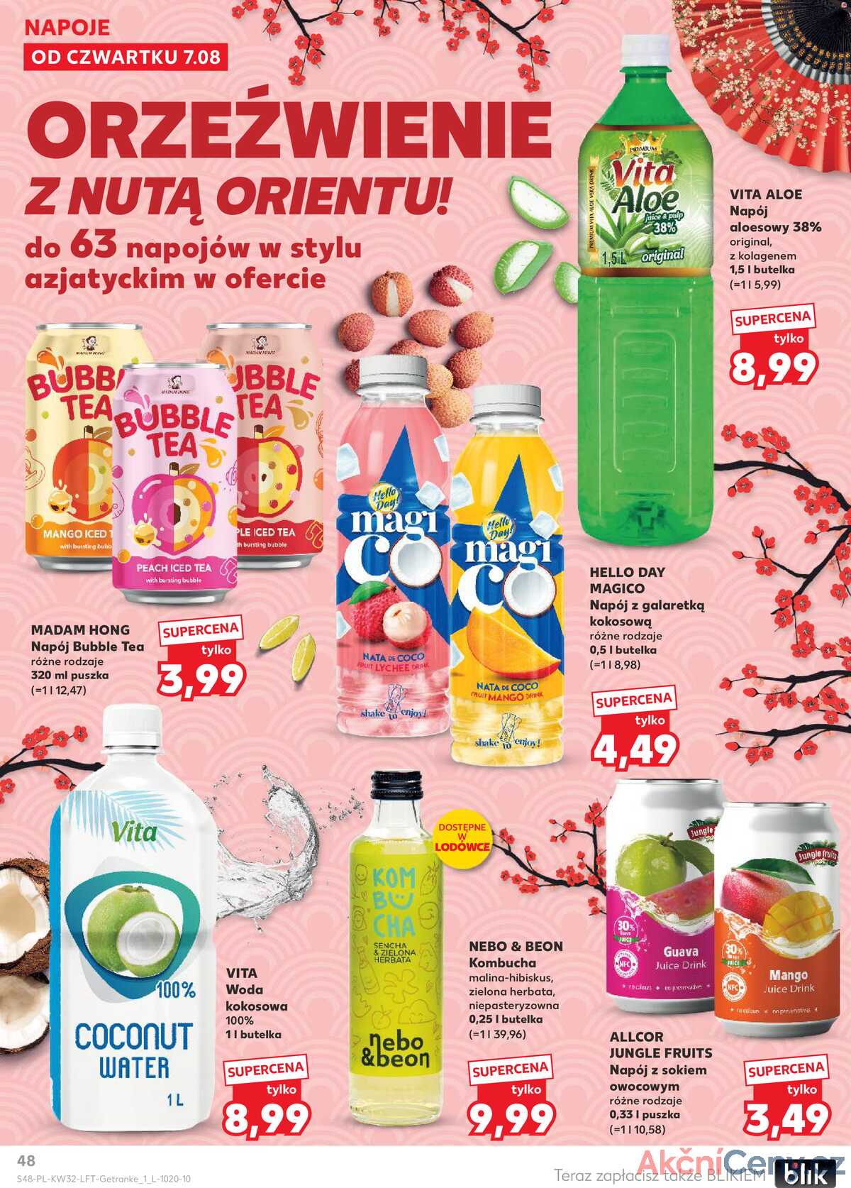 Leták Kaufland Polsko 7.8.-12.8.2025 - Noviny týdne strana 48