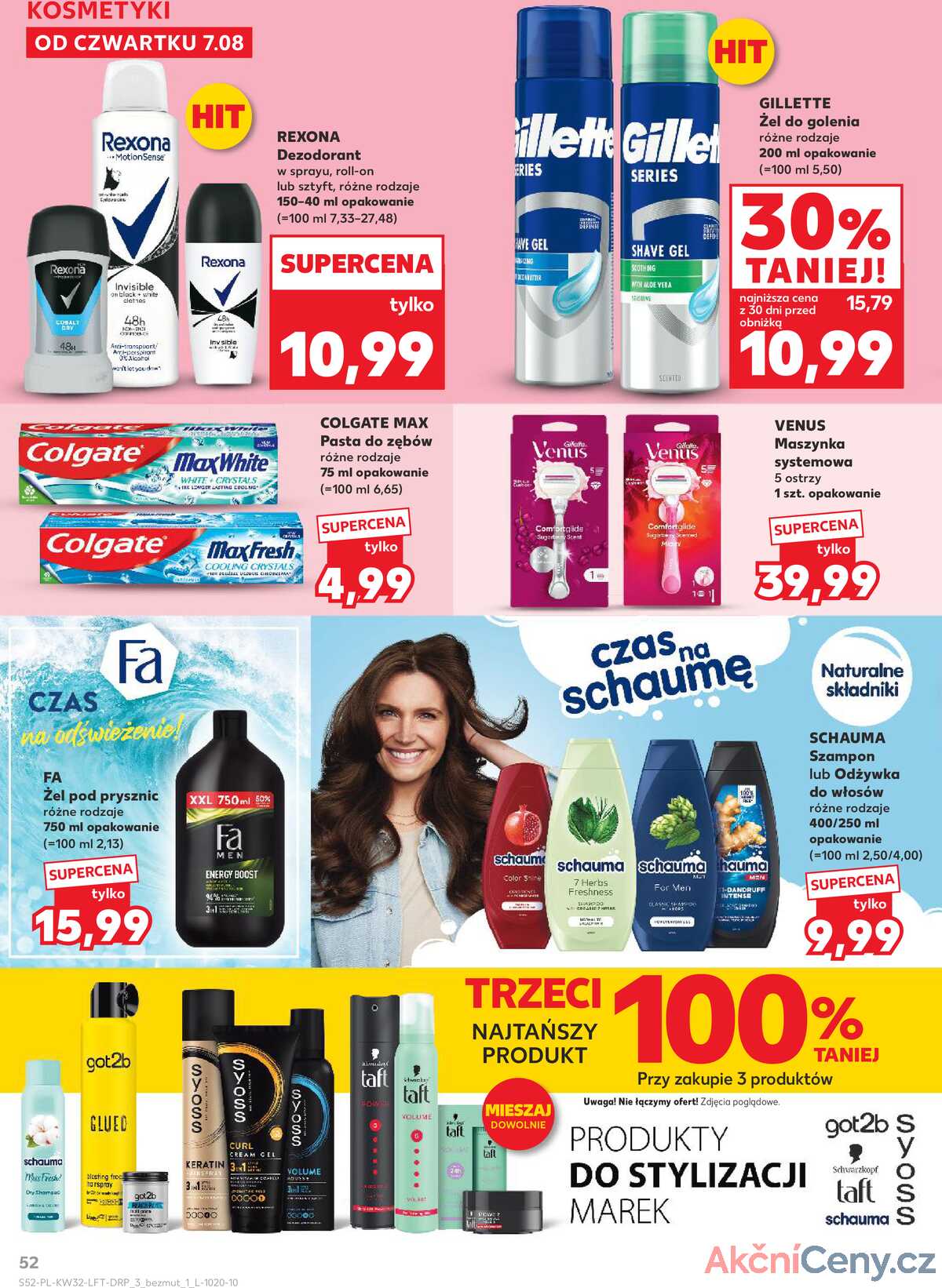 Leták Kaufland Polsko 7.8.-12.8.2025 - Noviny týdne strana 52