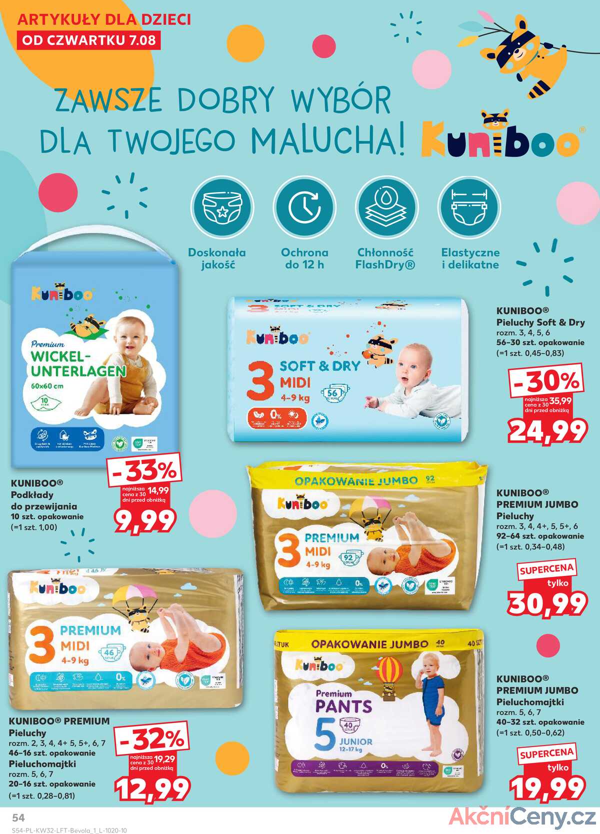 Leták Kaufland Polsko 7.8.-12.8.2025 - Noviny týdne strana 54