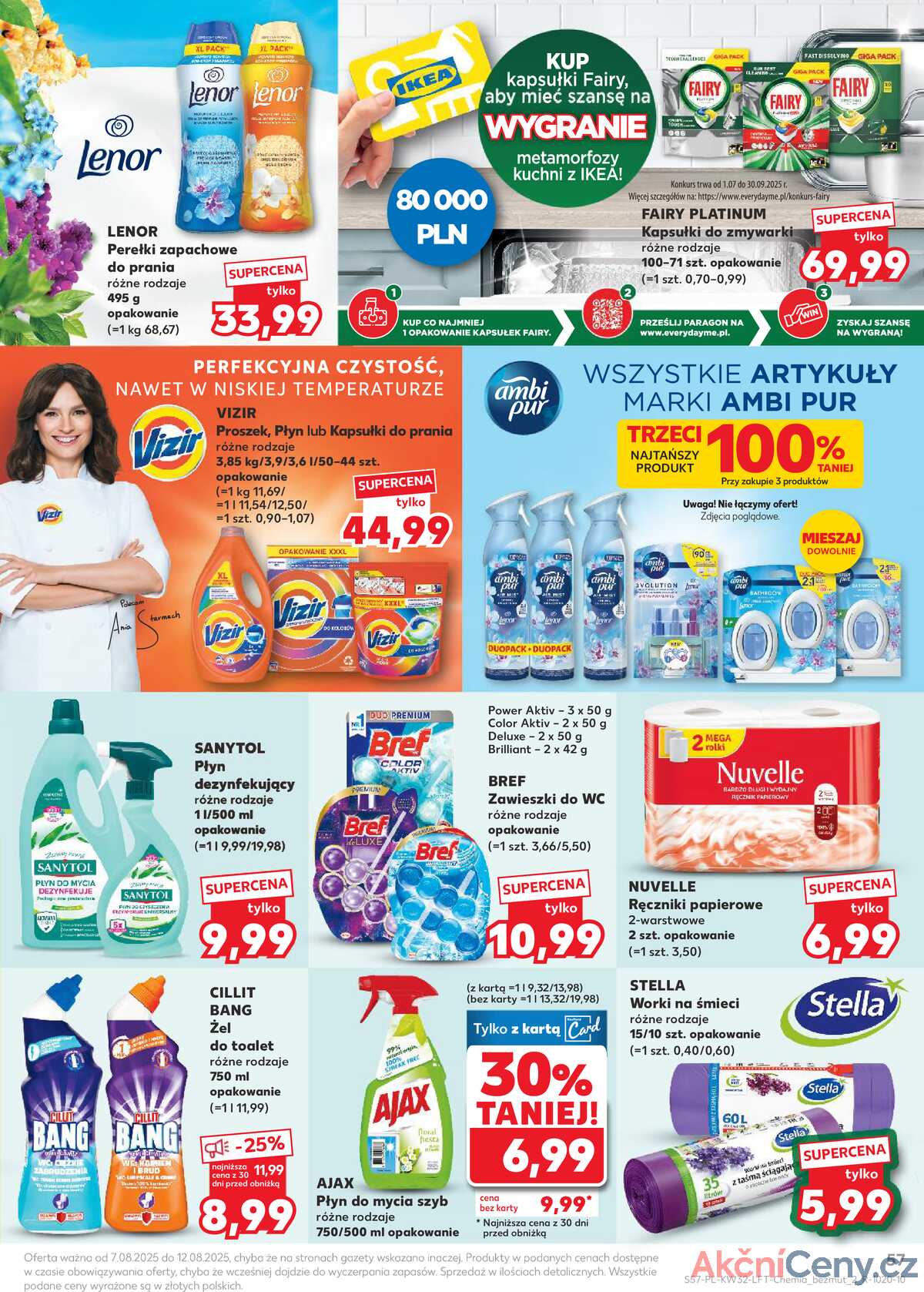 Leták Kaufland Polsko 7.8.-12.8.2025 - Noviny týdne strana 57