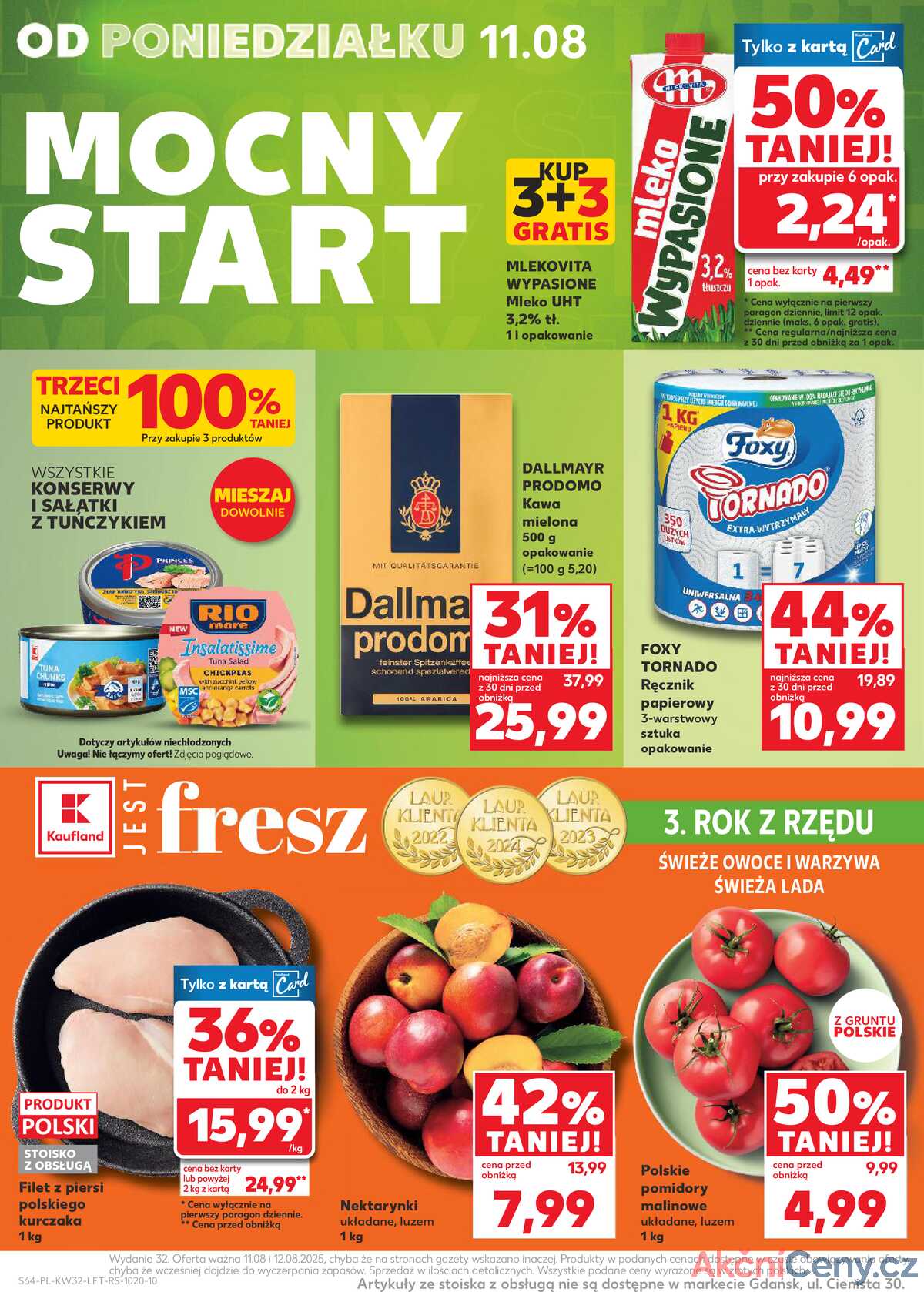 Leták Kaufland Polsko 7.8.-12.8.2025 - Noviny týdne strana 64
