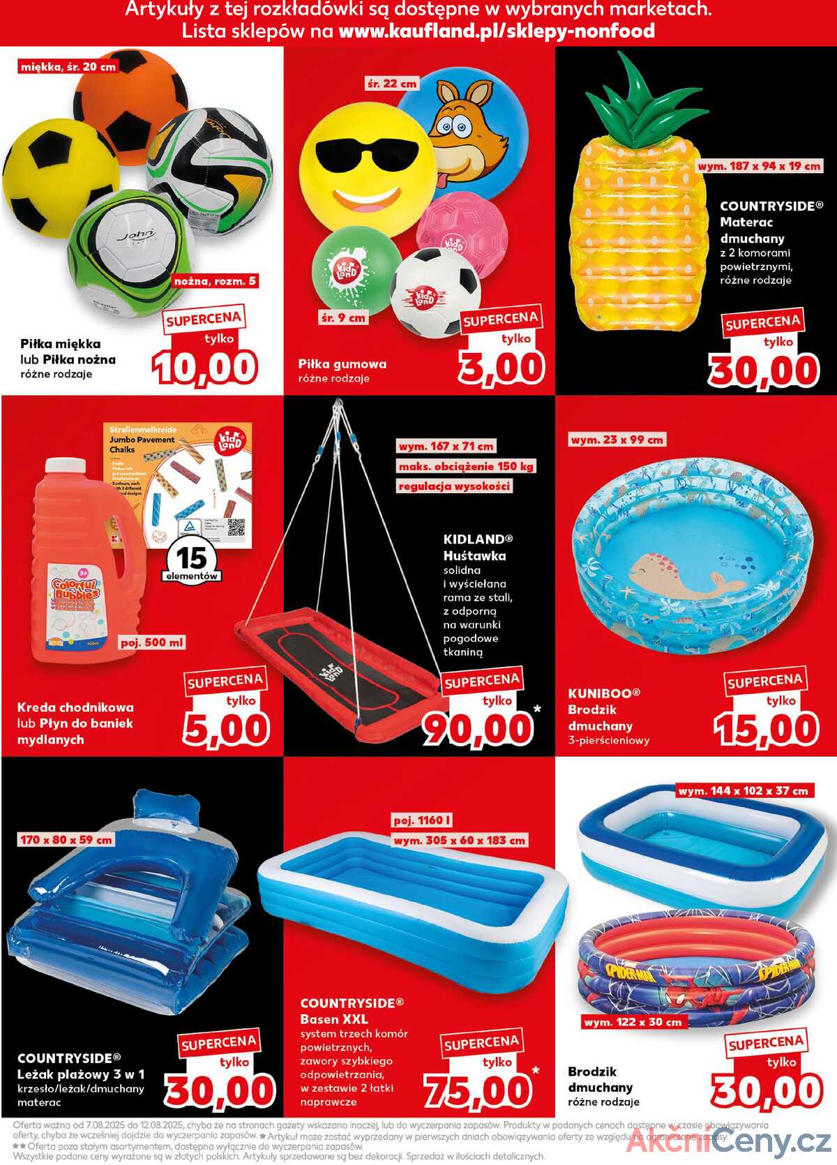 Leták Kaufland Polsko 7.8.-12.8.2025 strana 9