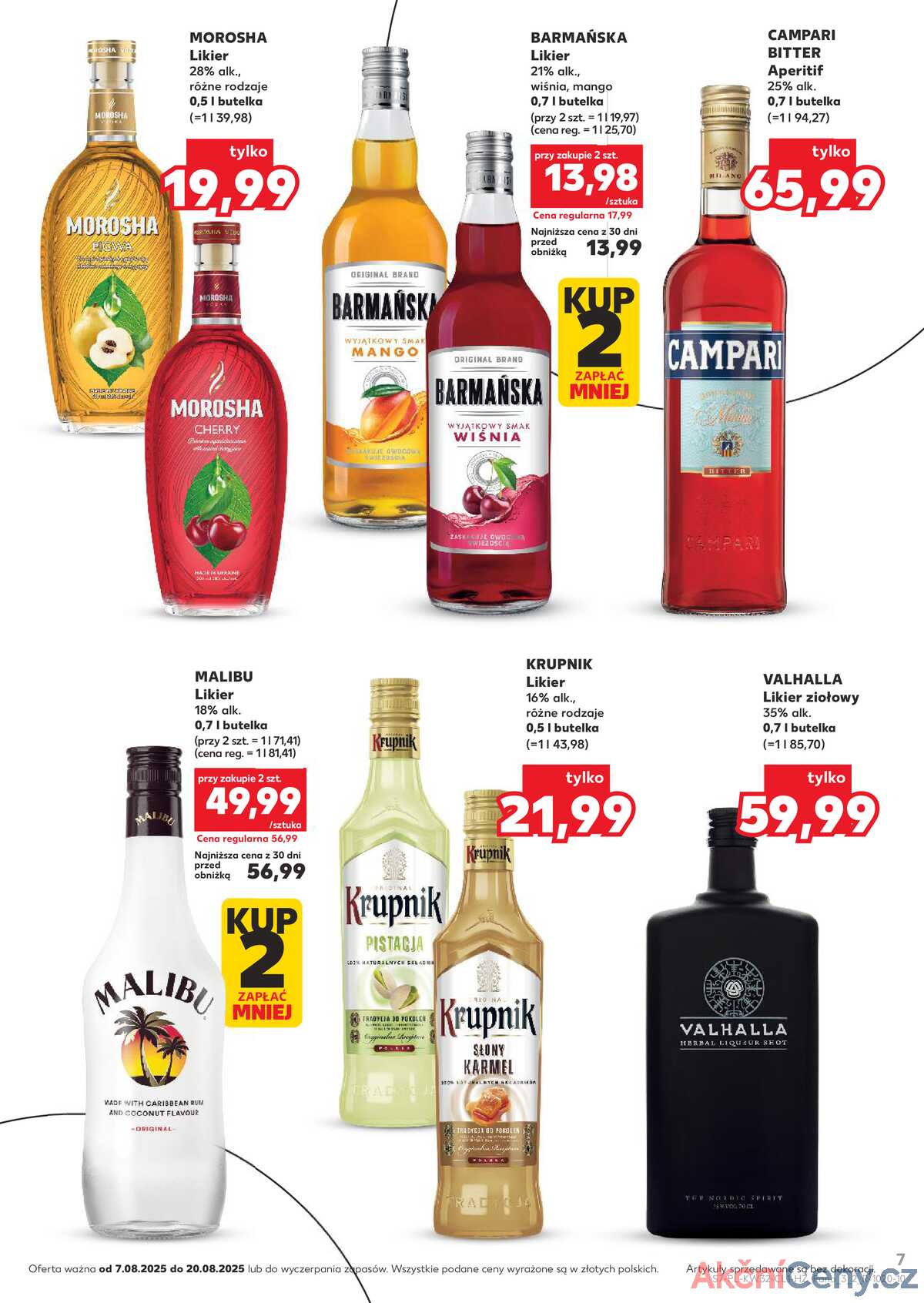 Leták Kaufland Polsko 7.8.-20.8.2025 - Bar Kaufland strana 7