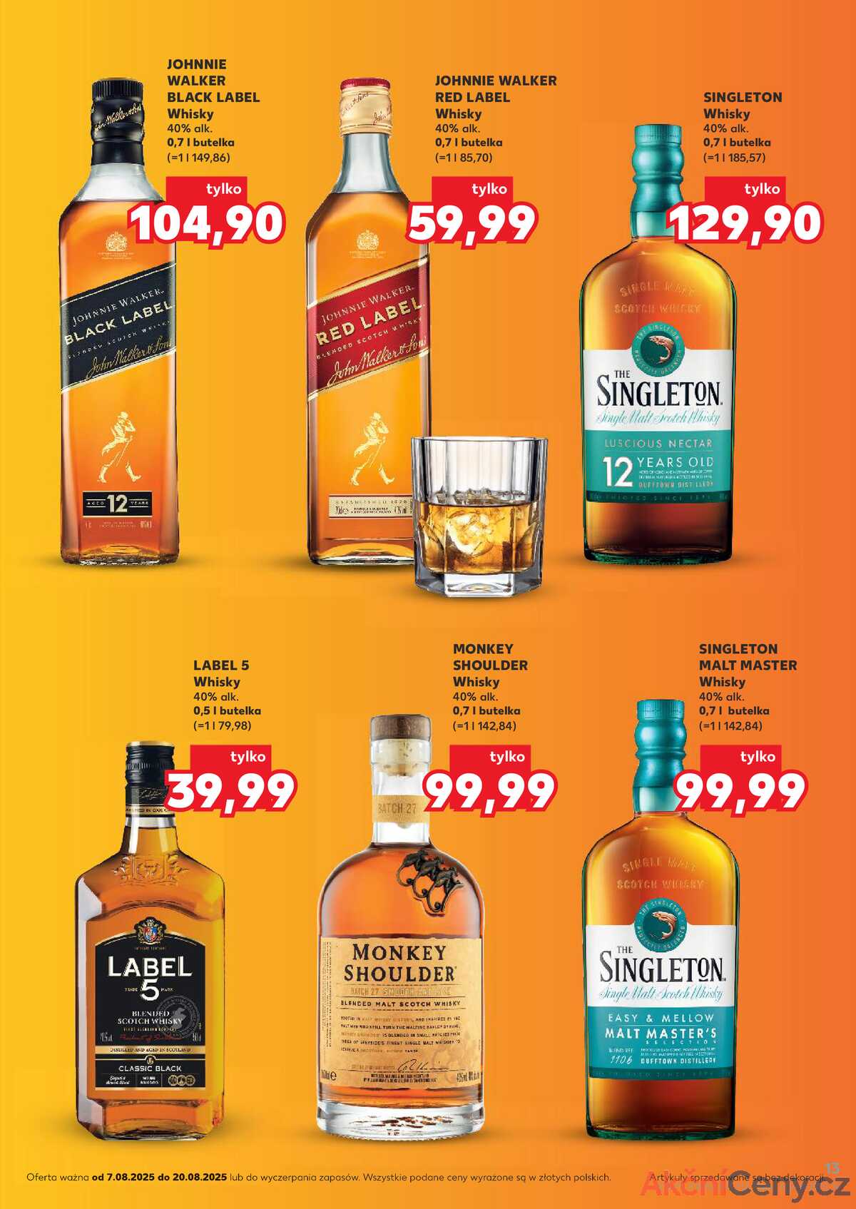 Leták Kaufland Polsko 7.8.-20.8.2025 - Bar Kaufland strana 13