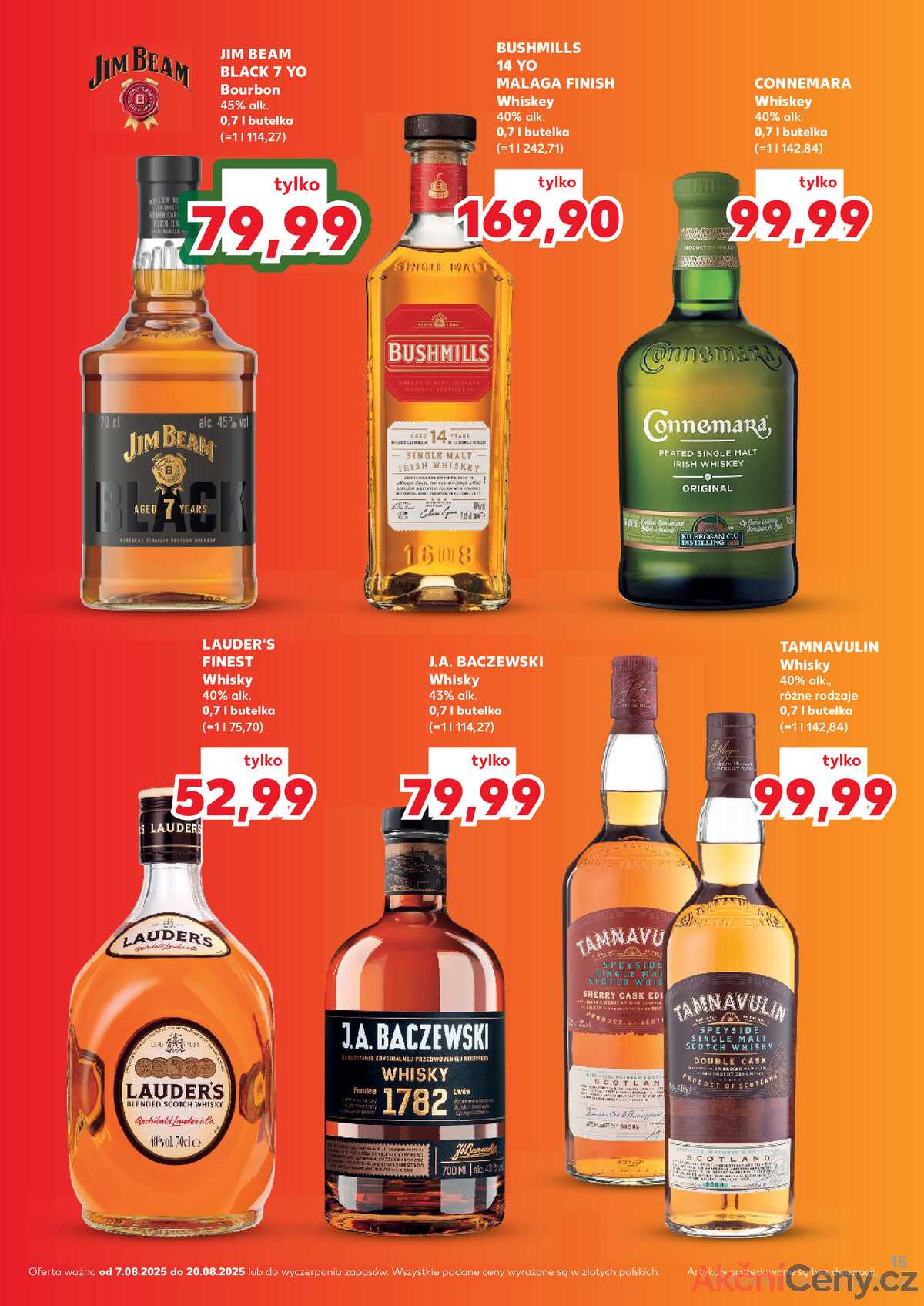 Leták Kaufland Polsko 7.8.-20.8.2025 - Bar Kaufland strana 15