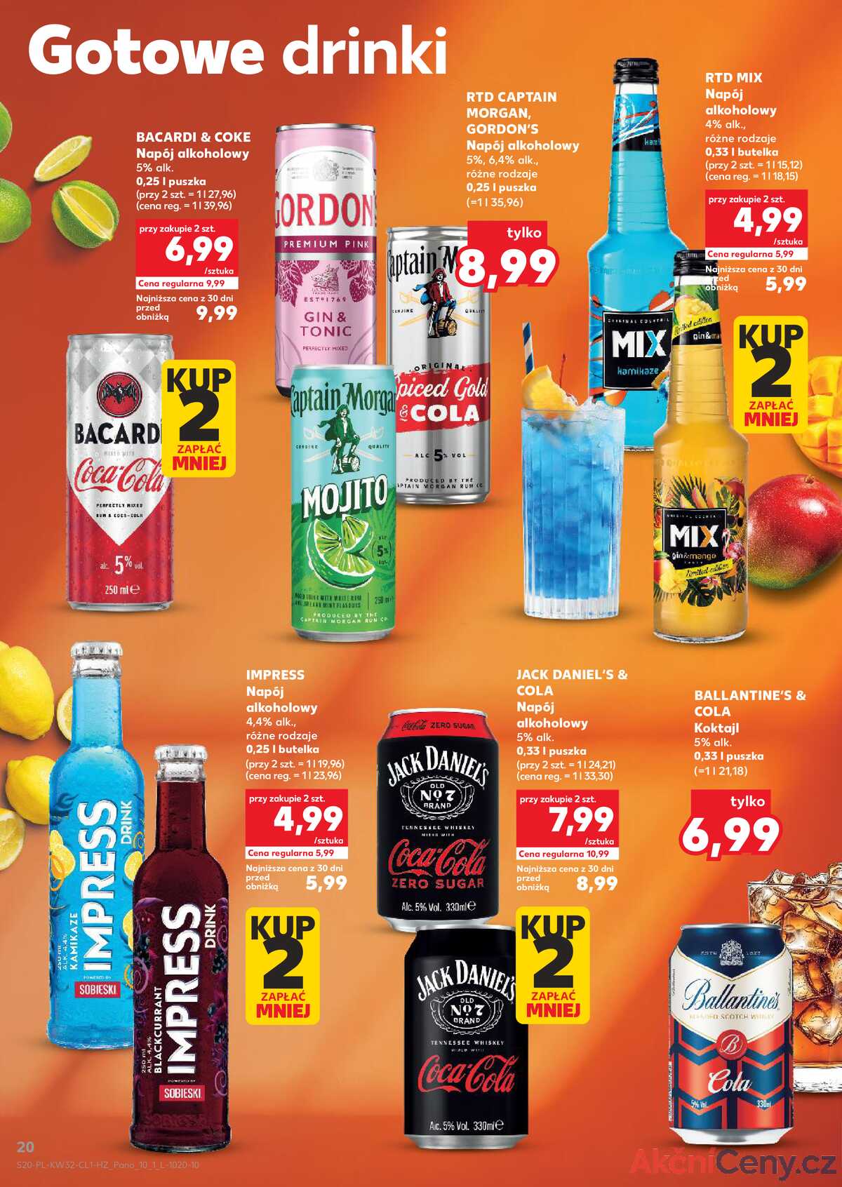 Leták Kaufland Polsko 7.8.-20.8.2025 - Bar Kaufland strana 20