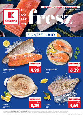 Leták Kaufland Polsko 7.8.-12.8.2025