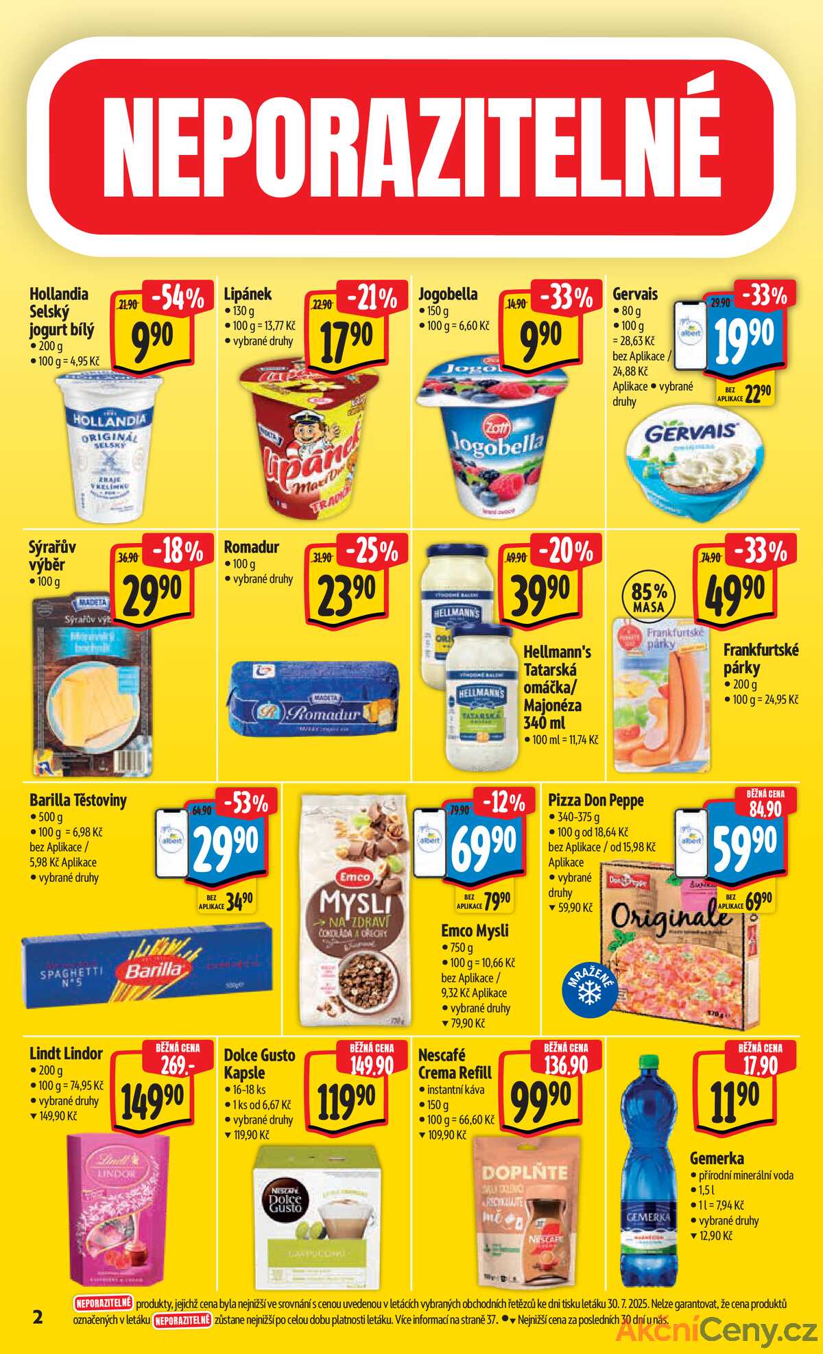 Albert  Hypermarket od 6.8. do 12.8.2025 strana 2
