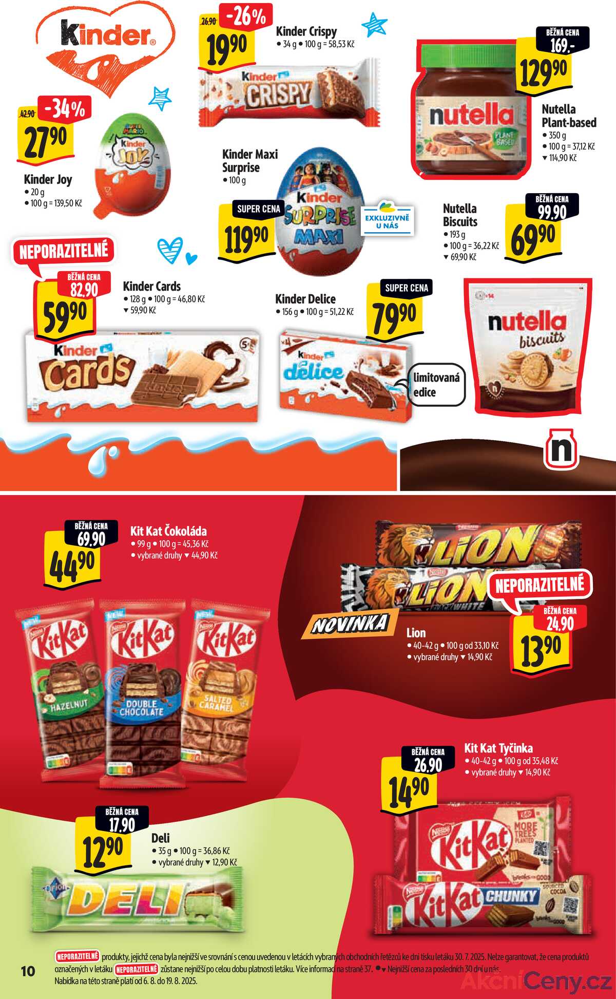 Albert  Hypermarket od 6.8. do 12.8.2025 strana 10