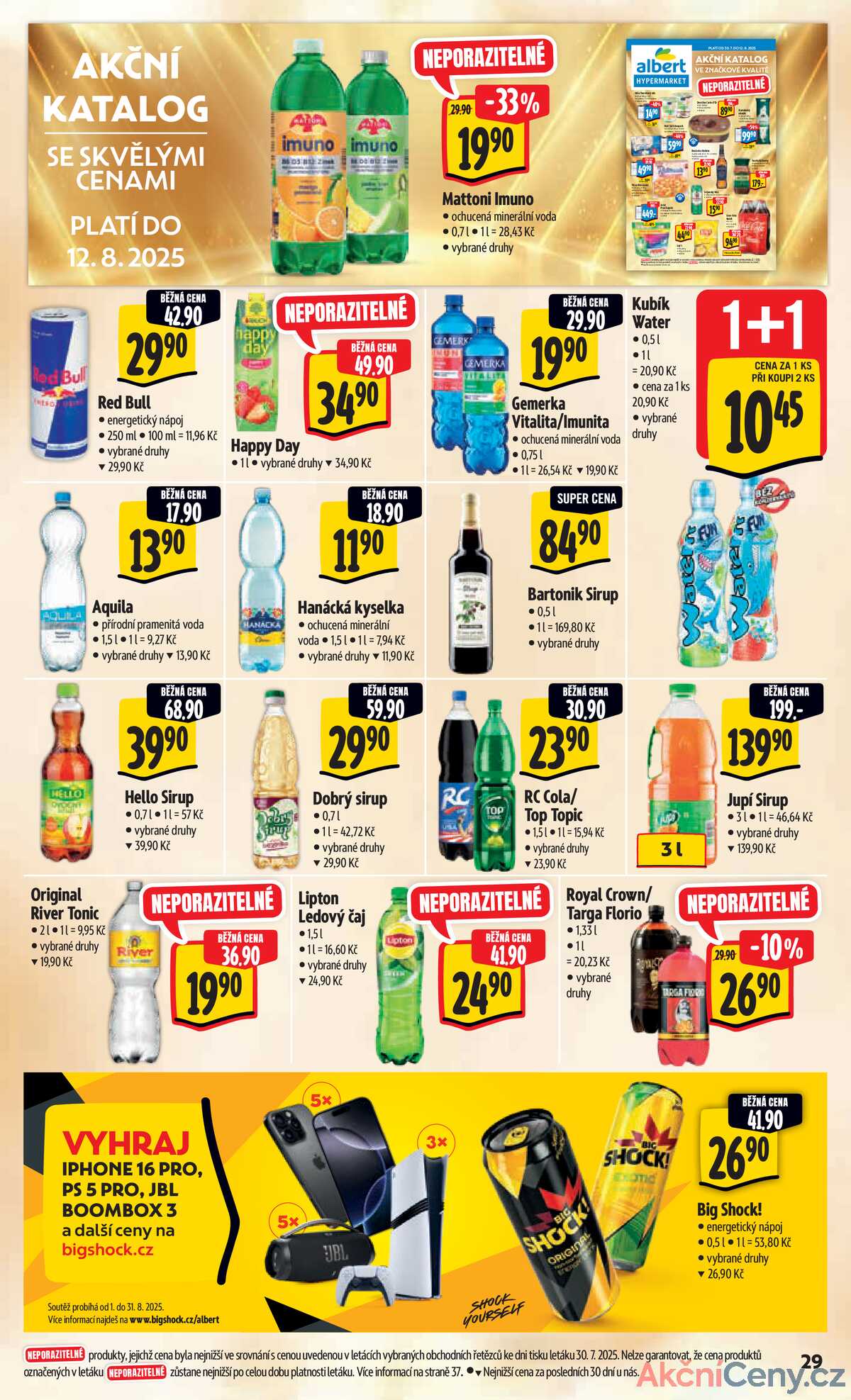 Albert  Hypermarket od 6.8. do 12.8.2025 strana 27