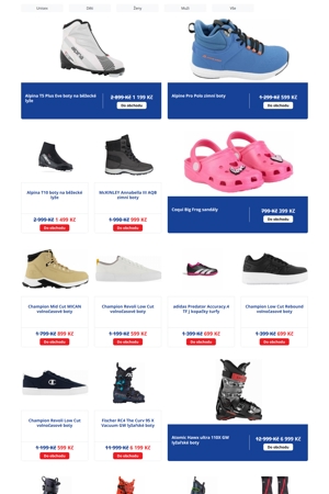Intersport Boty - 6. 8. 2025