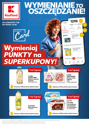 Leták Kaufland Polsko 7.8.-20.8.2025