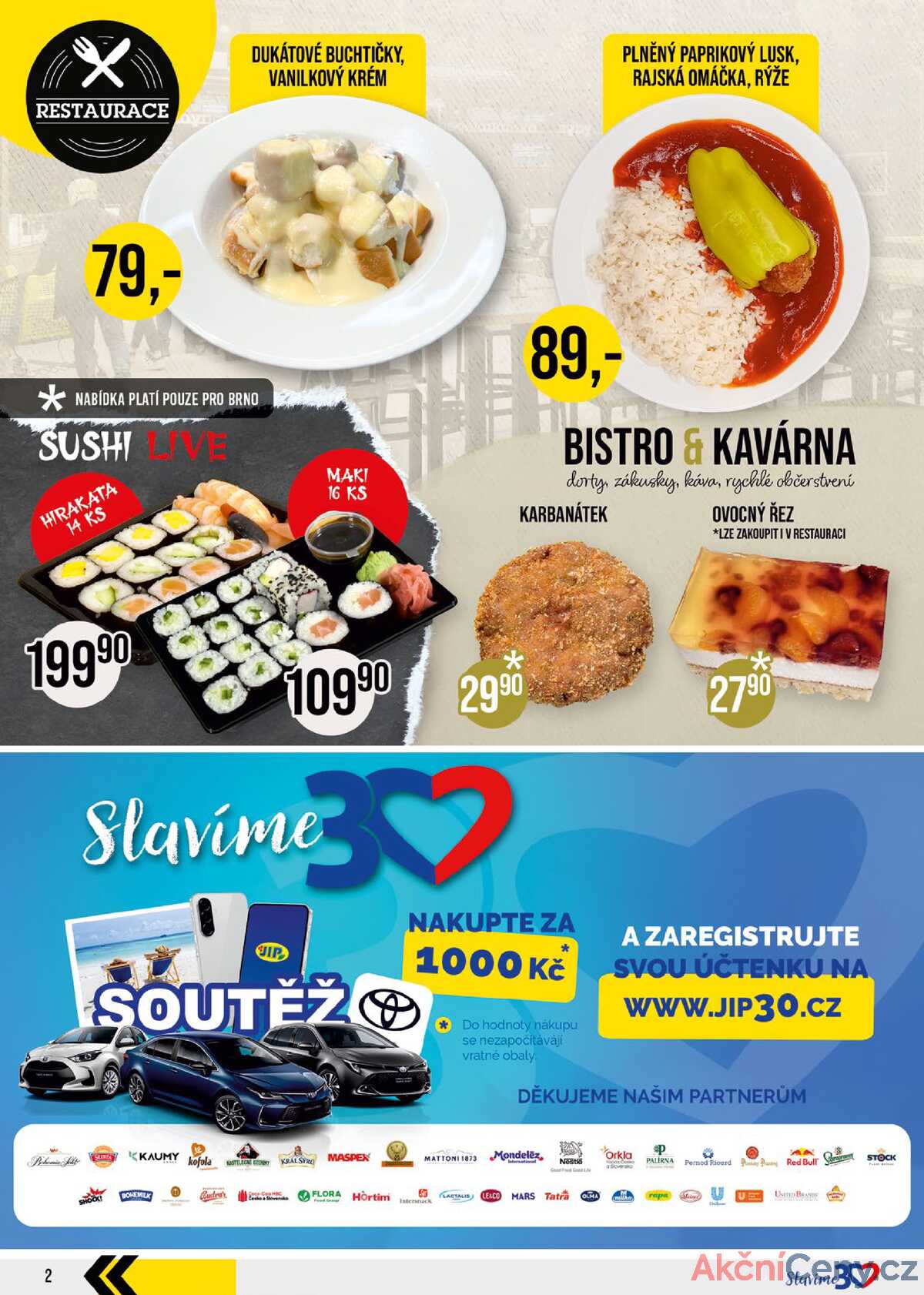 JIP Cash & Carry Brno, Praha, Ostrava od 6.8. do 12.8.2025 strana 2