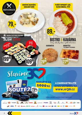 JIP Cash & Carry Brno, Praha, Ostrava od 6.8. do 12.8.2025
