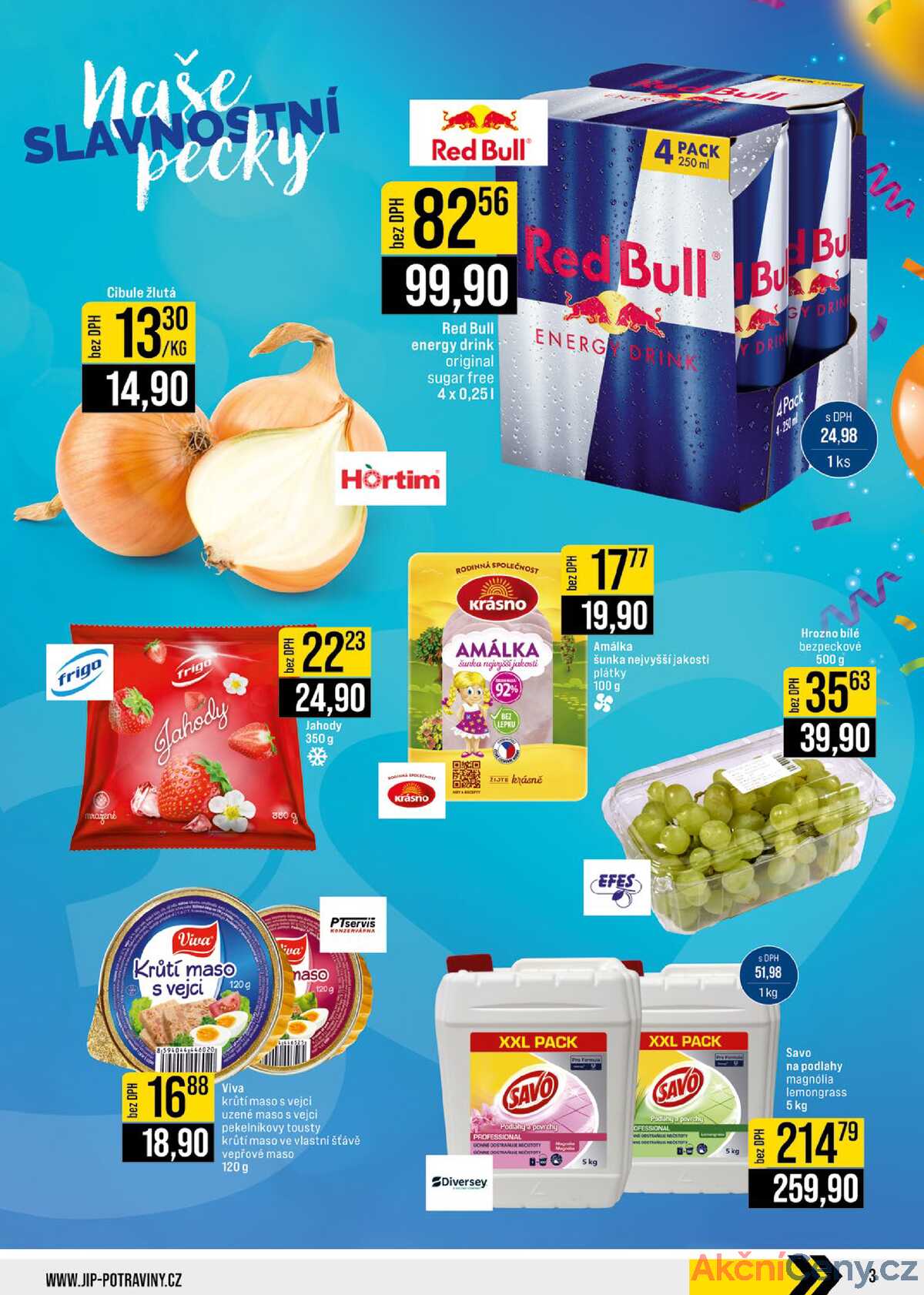 JIP Cash & Carry České Budějovice, Most, Náchod, Polička, Sušice a Svoboda nad Úpou od 6.8. do 12.8.2025 strana 3