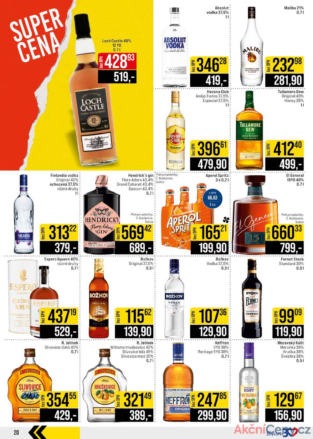 Leták JIP - JIP Cash & Carry České Budějovice, Most, Náchod, Polička, Sušice a Svoboda nad Úpou od 6.8. do 12.8.2025 - strana 20