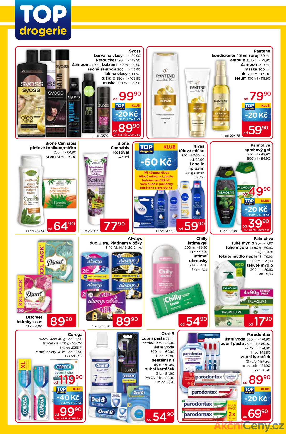 TOP drogerie do 16.8. strana 2