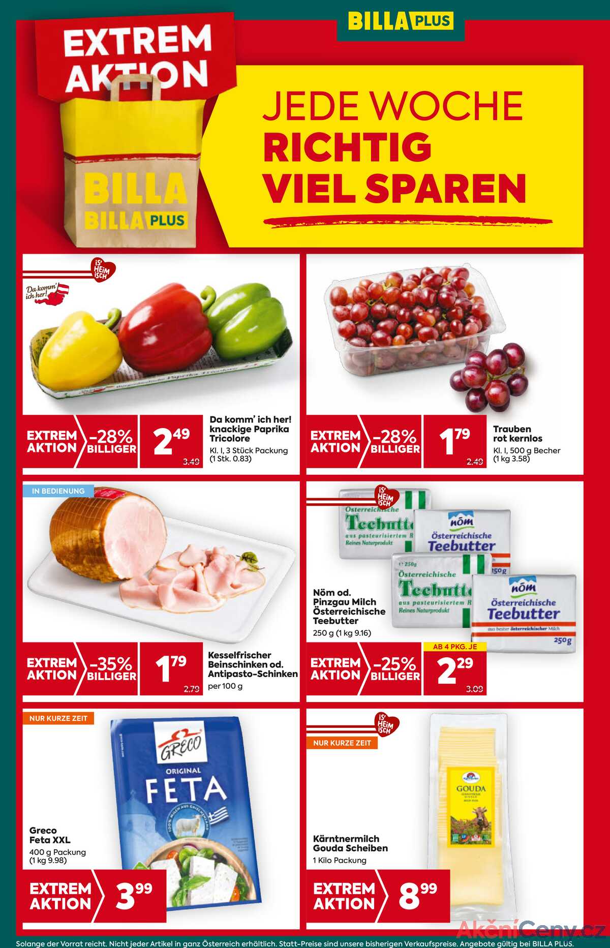 Leták BILLA Rakousko 7.8.-13.8.2025 - BILLA PLUS strana 4