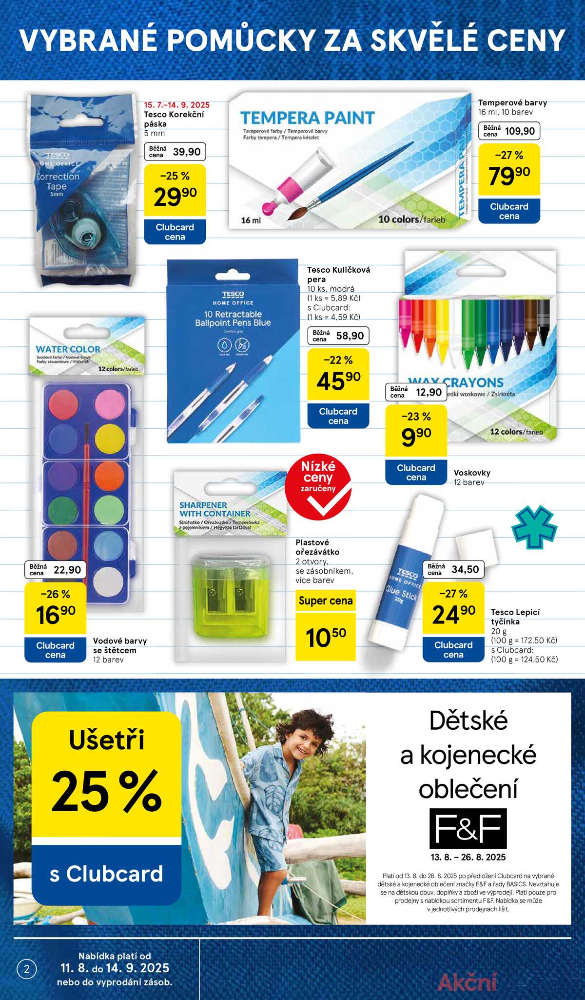 Tesco SPECIÁL velké hypermarkety  od 11.8. do 14.9.2025 strana 2