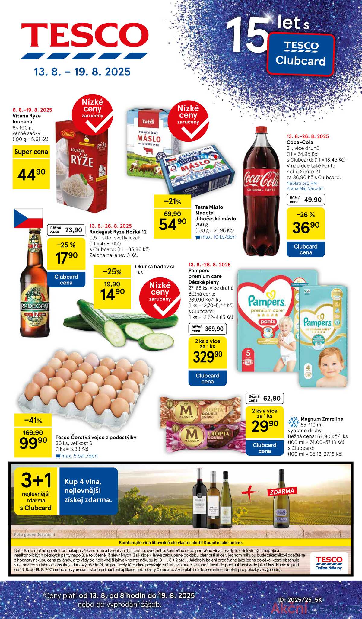 Tesco malé hypermarkety od 13.8. do 19.8.2025 strana 1
