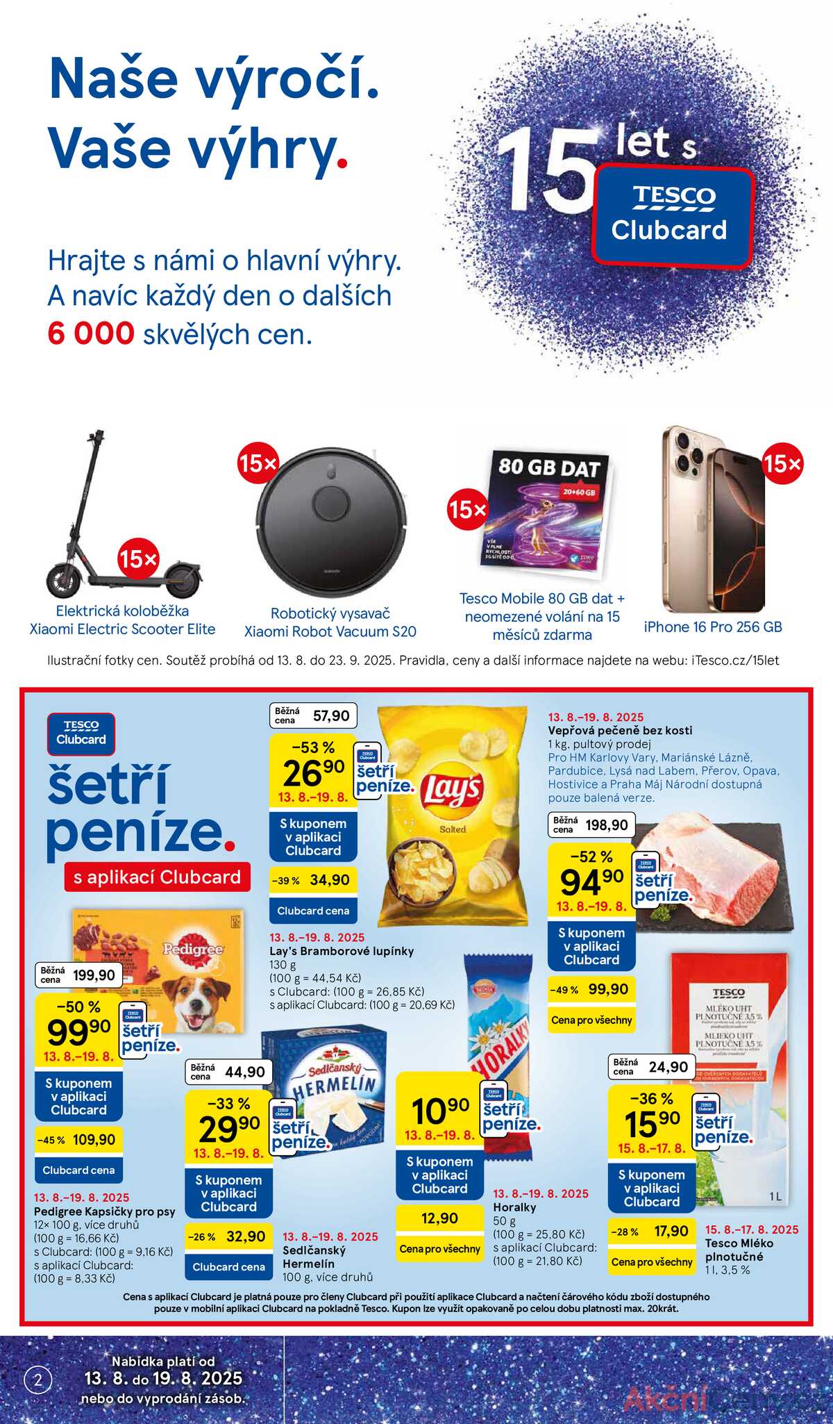 Tesco malé hypermarkety od 13.8. do 19.8.2025 strana 2