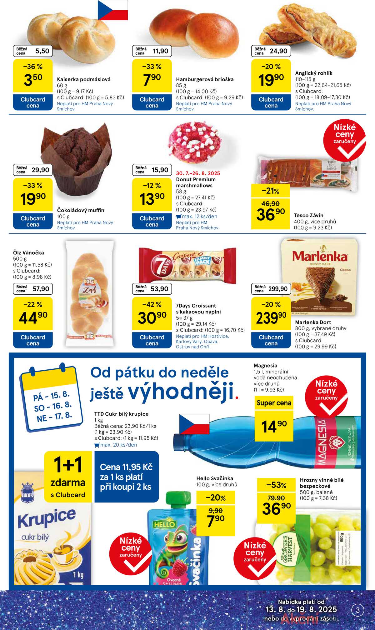 Tesco malé hypermarkety od 13.8. do 19.8.2025 strana 3