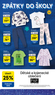 Tesco malé hypermarkety od 13.8. do 19.8.2025