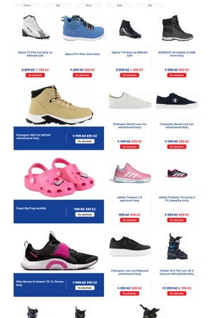 Intersport Boty - 8. 8. 2025
