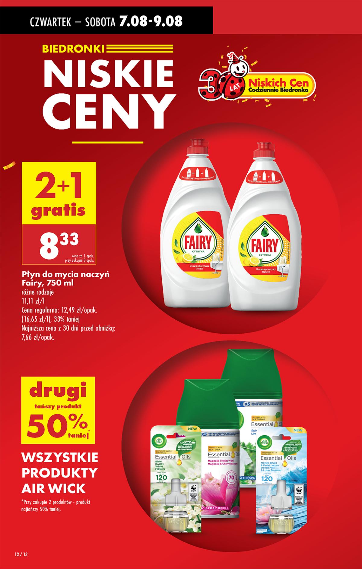 Leták Biedronka Polsko 7.8.-13.8.2025 strana 14
