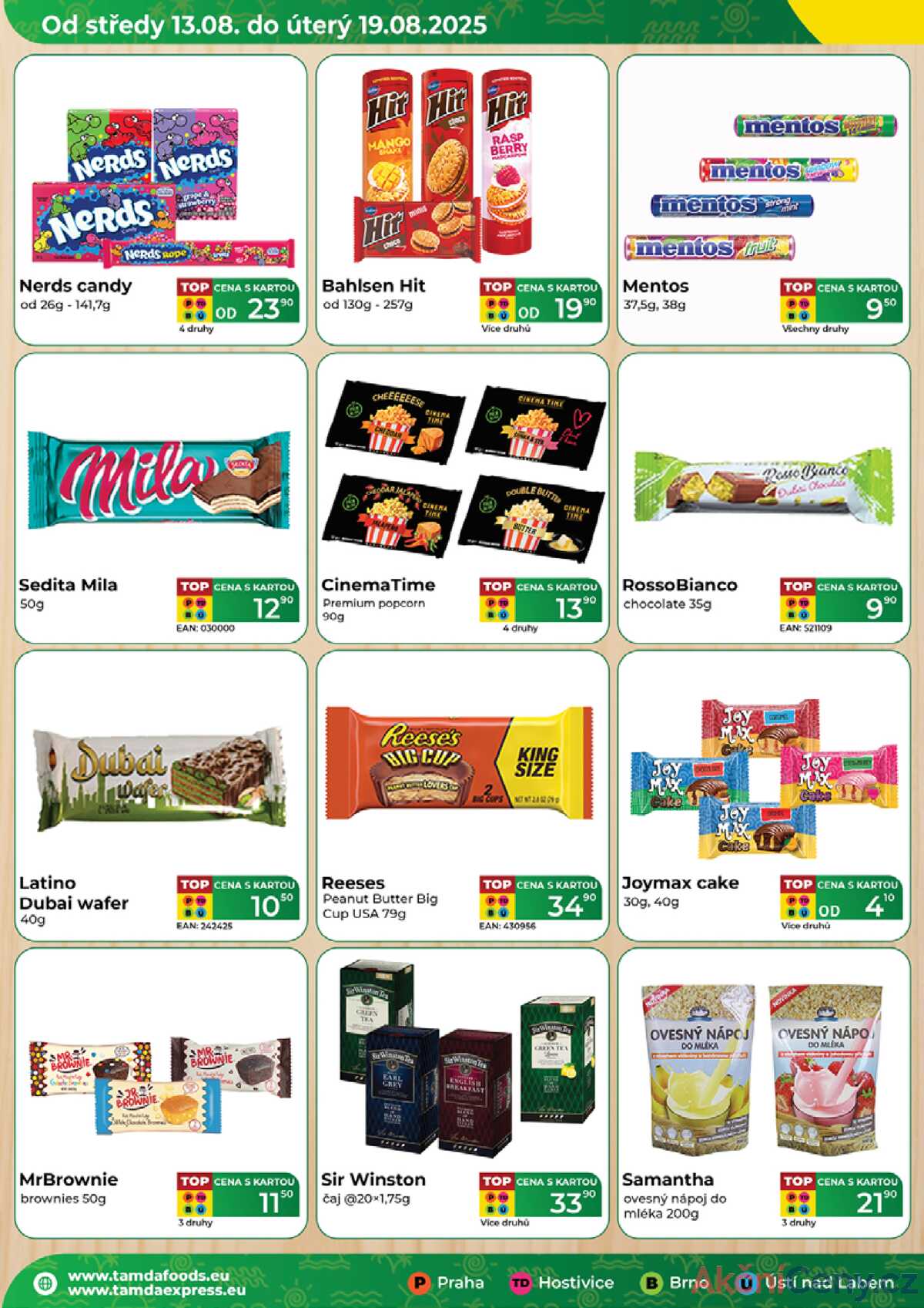 Tamda Foods od 13.8. do 19.8.2025 strana 2