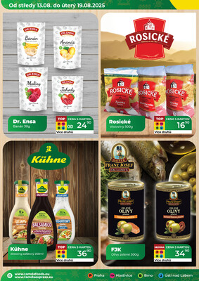 Tamda Foods od 13.8. do 19.8.2025