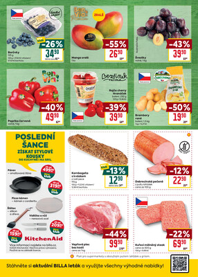 Billa malý leták od 13.8. do 19.8.2025