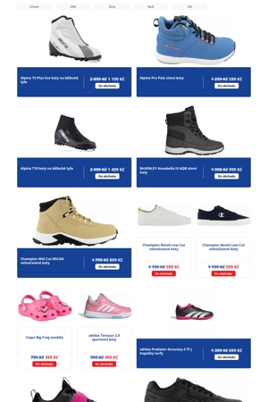 Intersport Boty - 9. 8. 2025
