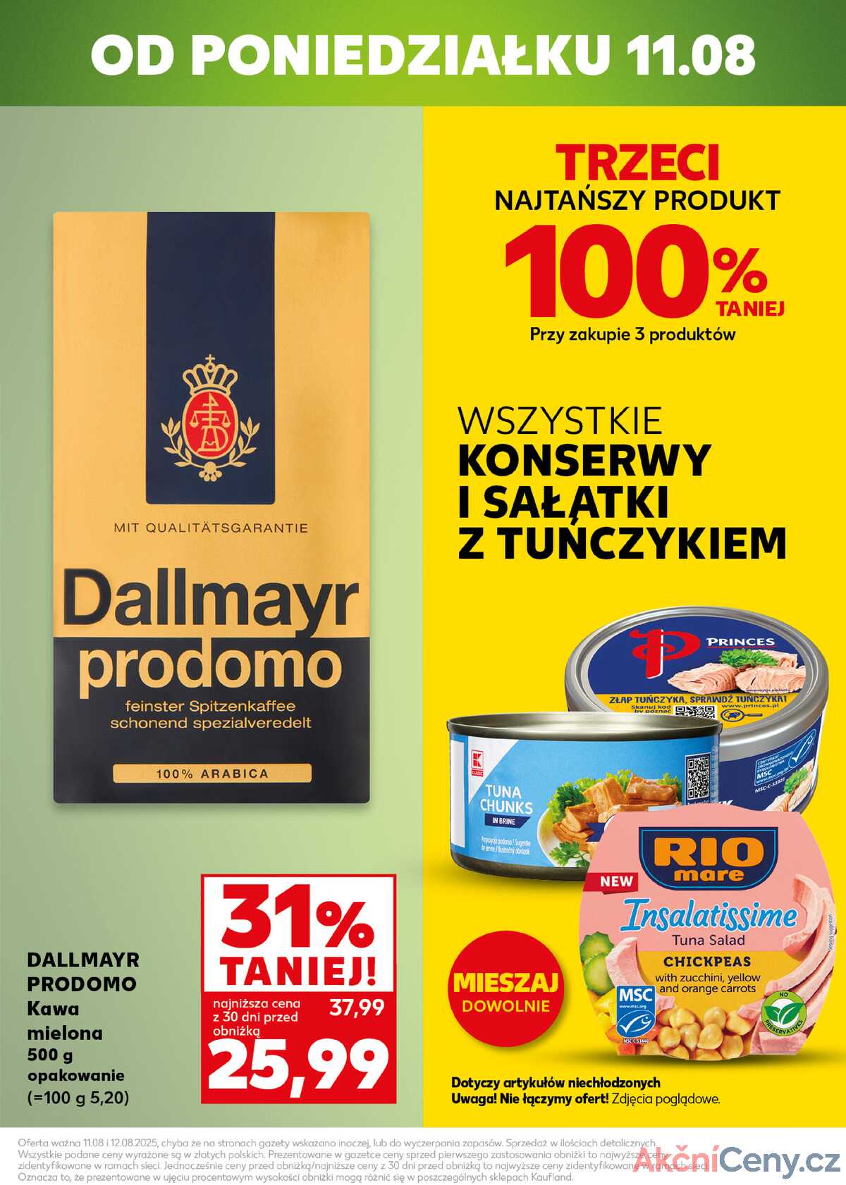 Leták Kaufland Polsko 11.8.-12.8.2025 - Silný start strana 3