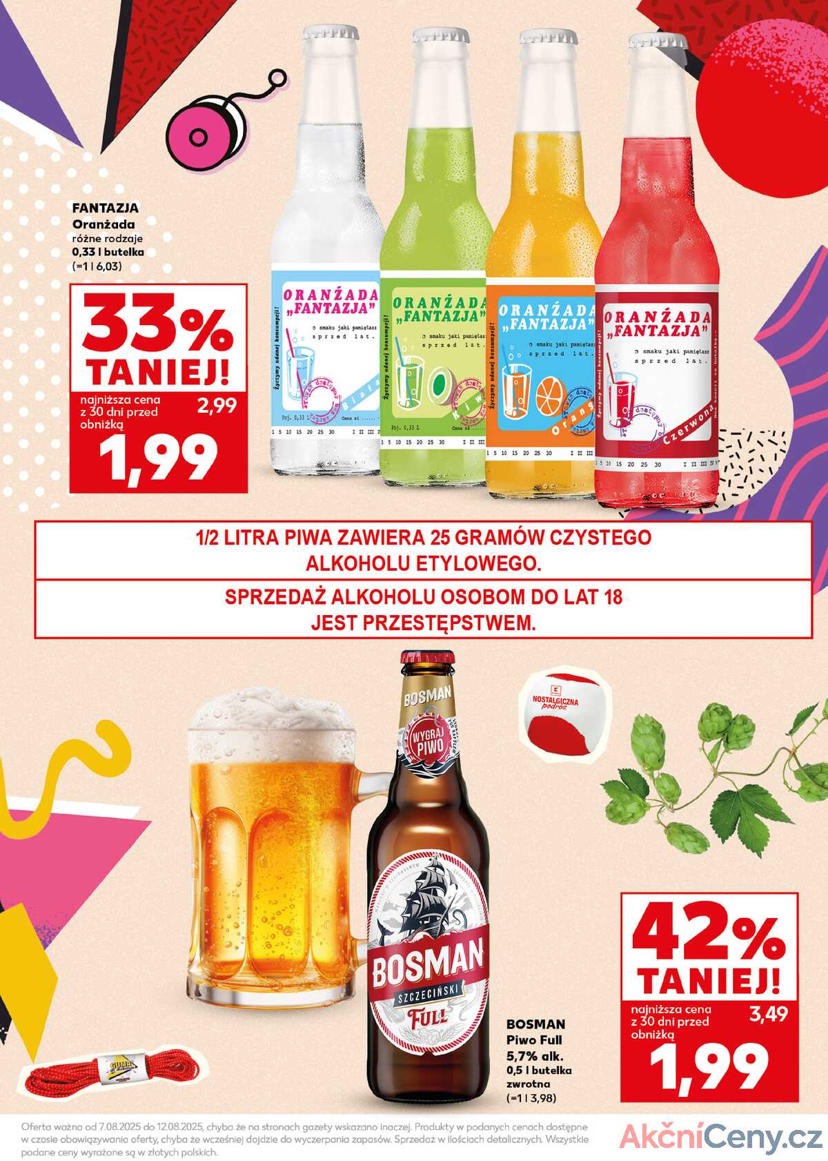 Leták Kaufland Polsko 11.8.-12.8.2025 - Silný start strana 9