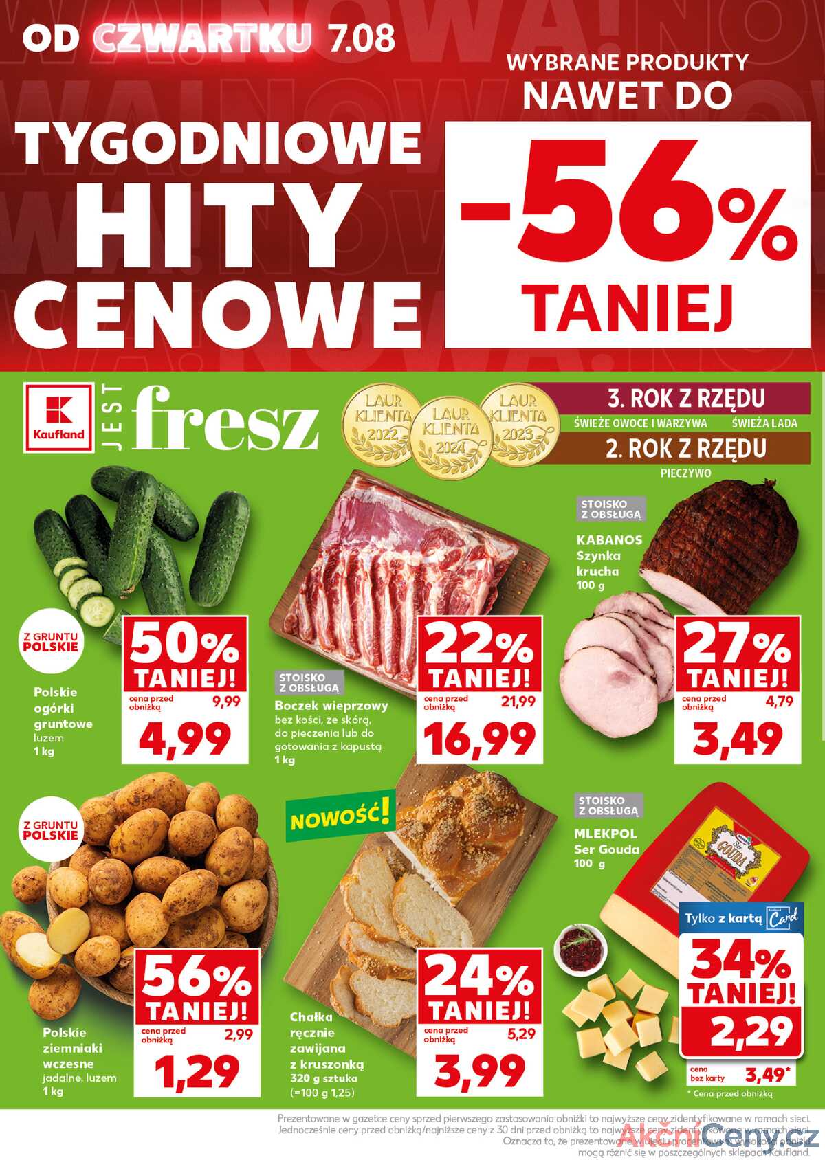 Leták Kaufland Polsko 11.8.-12.8.2025 - Silný start strana 16