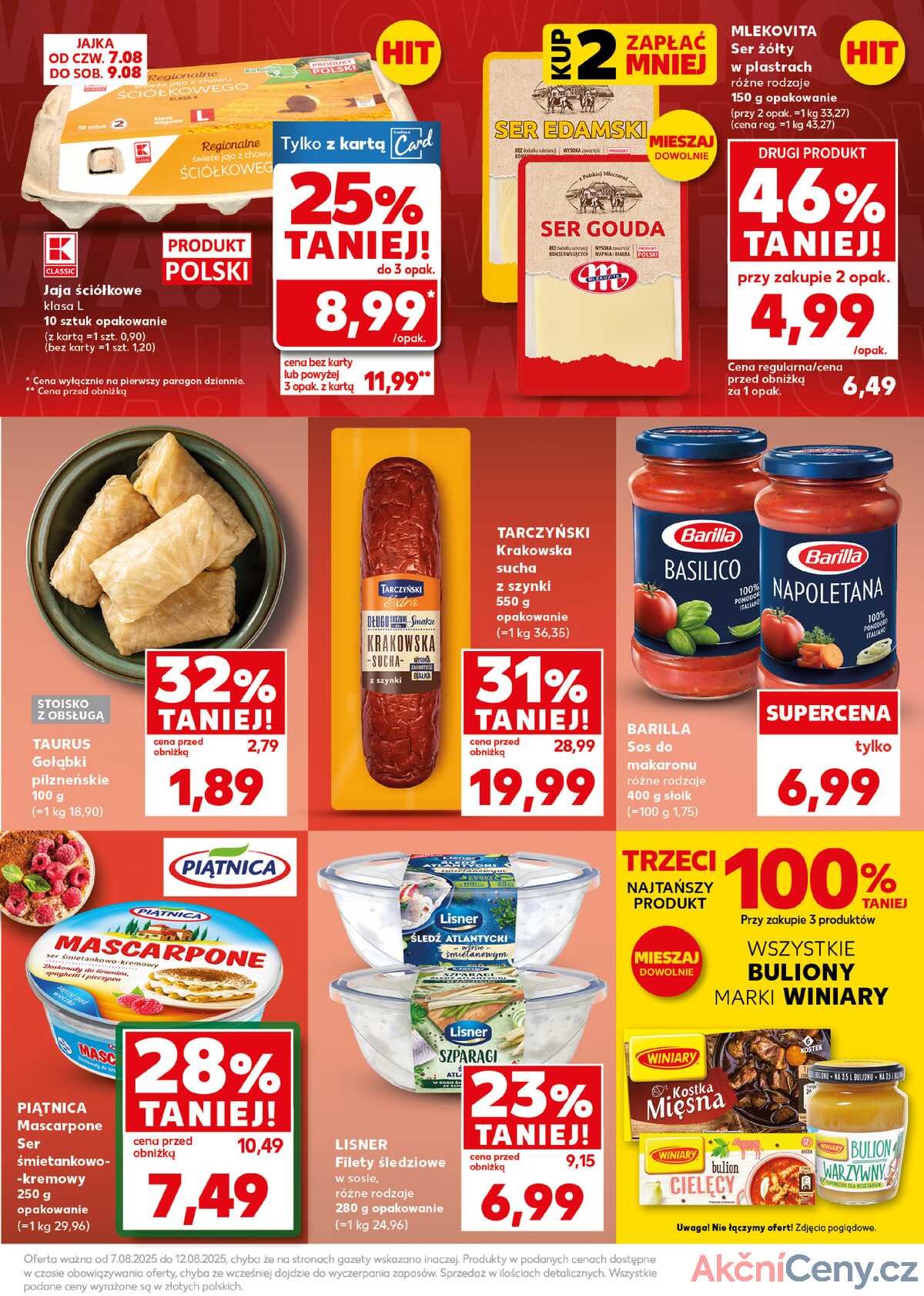 Leták Kaufland Polsko 11.8.-12.8.2025 - Silný start strana 17