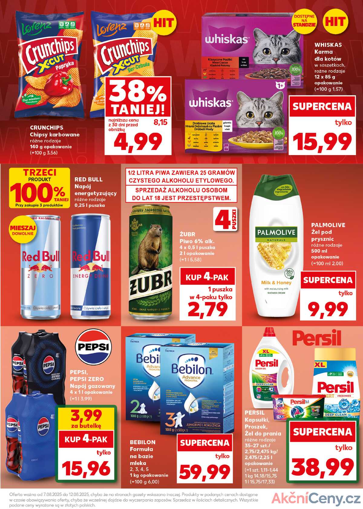 Leták Kaufland Polsko 11.8.-12.8.2025 - Silný start strana 19
