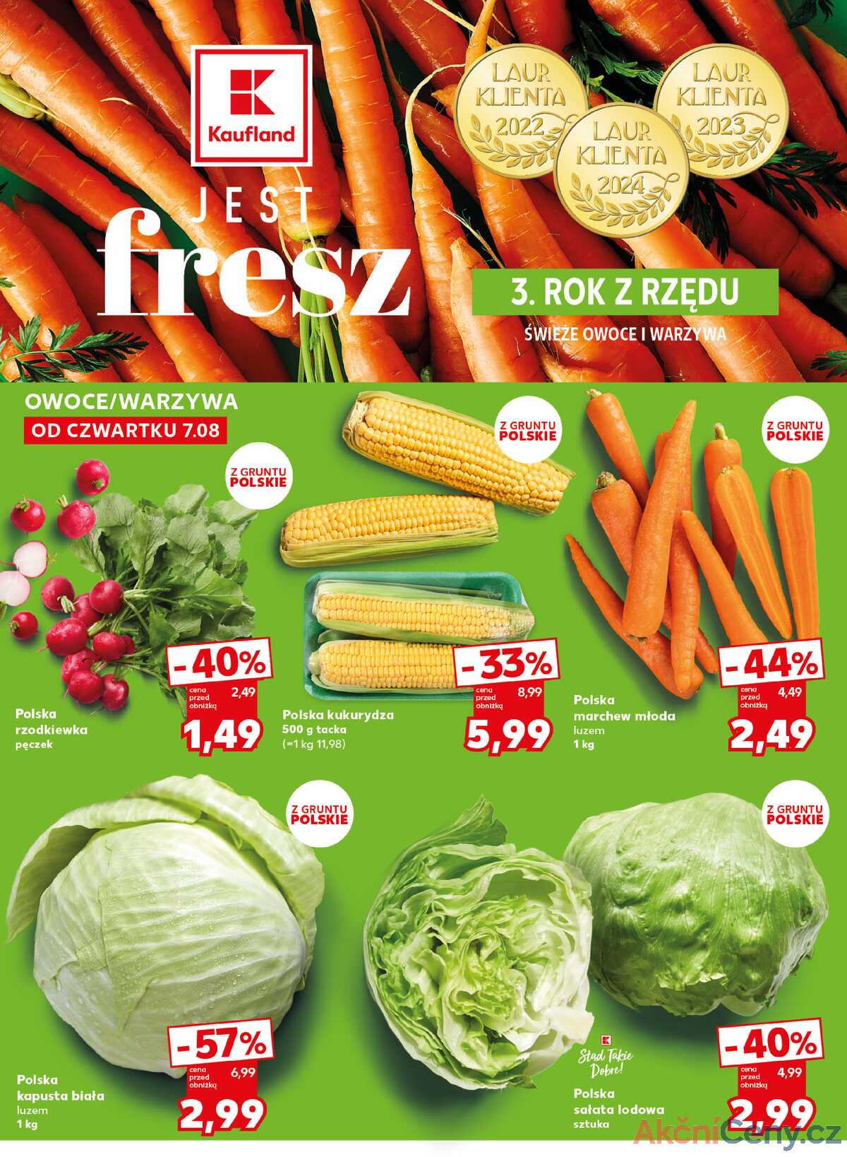 Leták Kaufland Polsko 11.8.-12.8.2025 - Silný start strana 20