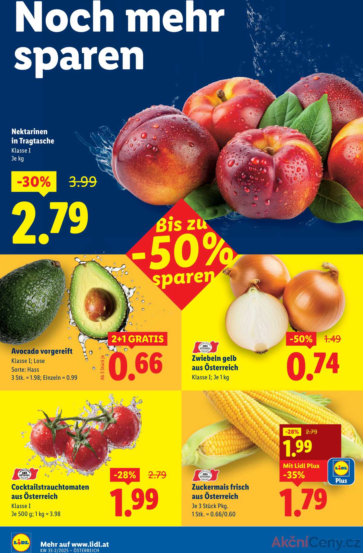 Leták Lidl Rakousko 14.8.-20.8.2025 strana 4