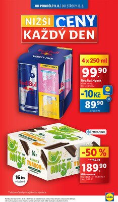 Lidl od 11.8. do 13.8.2025