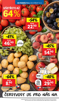 Lidl od 11.8. do 13.8.2025