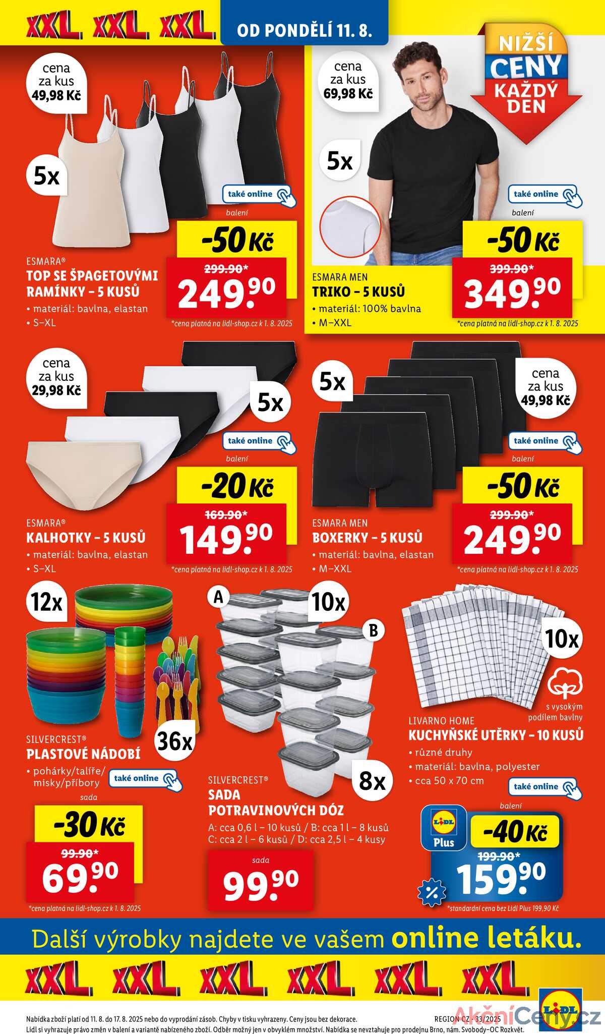 Lidl Spotřební zboží 11.8. - 17.8. strana 3