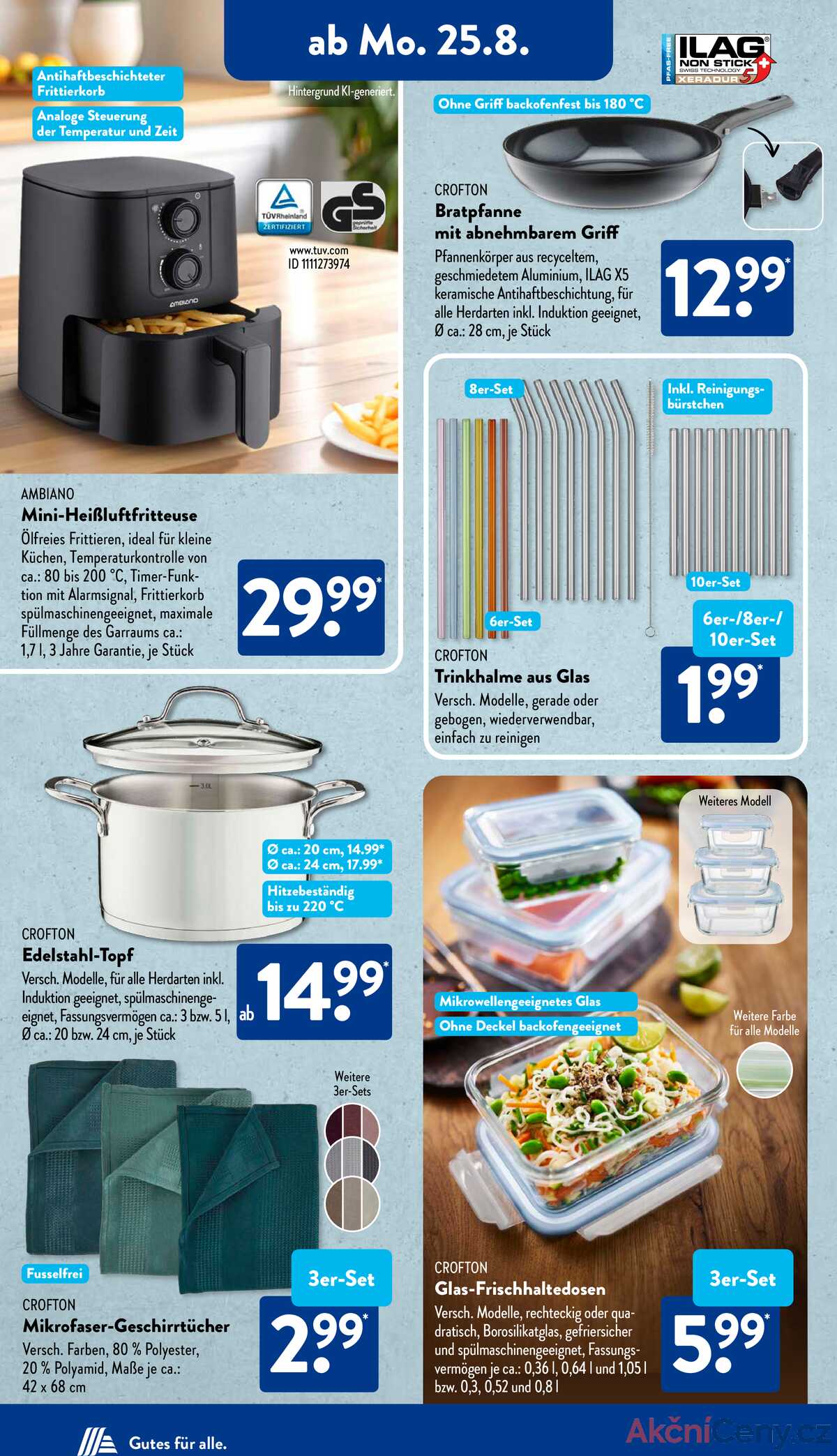 Leták ALDI SÜD Německo 25.8.-31.8.2025 strana 2