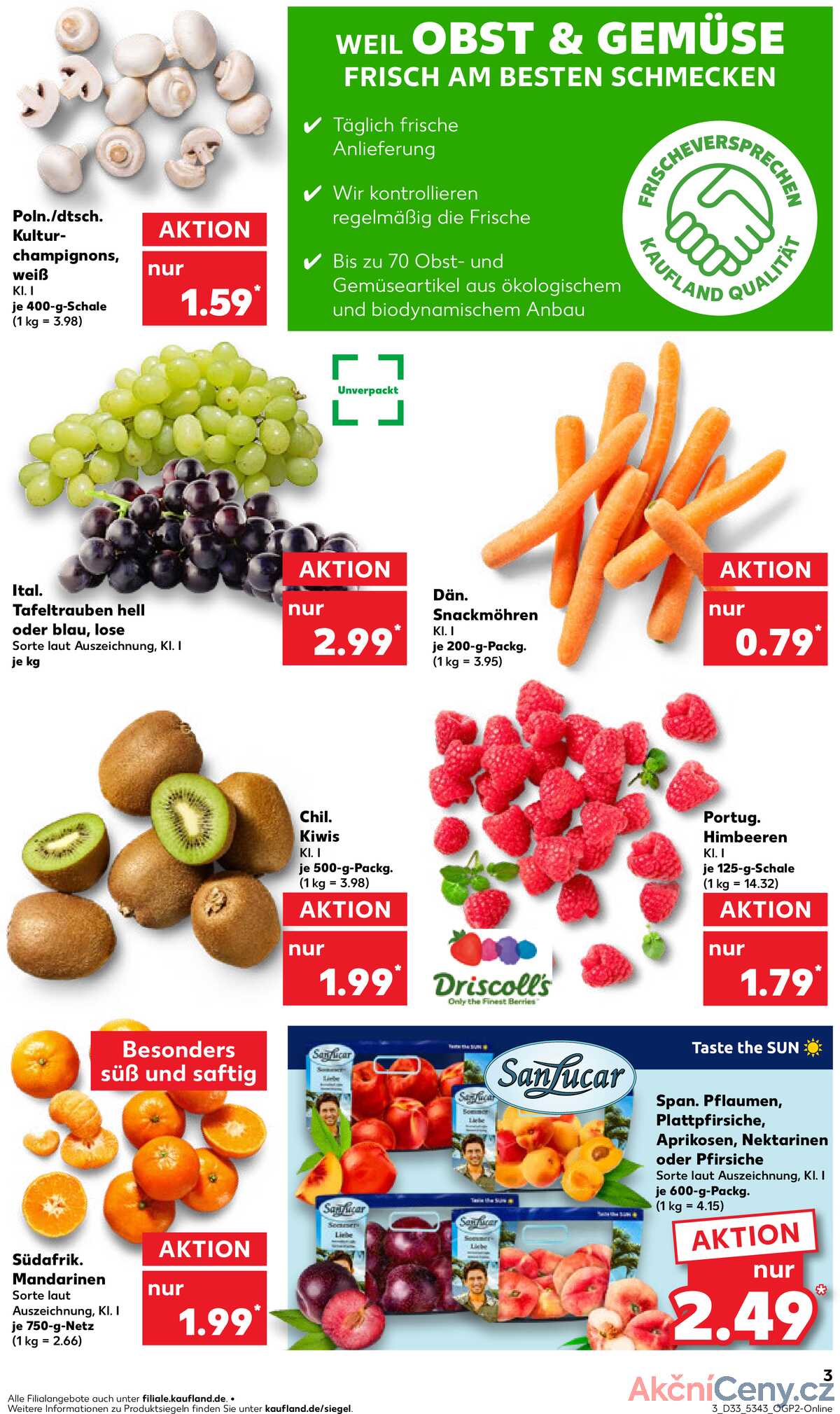 Leták Kaufland Německo 14.8.-20.8.2025 strana 3