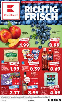 Leták Kaufland Německo 14.8.-20.8.2025